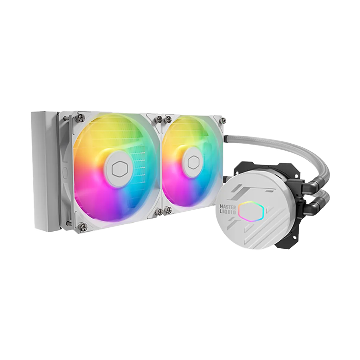 فن سی پی یو کولر مستر مدل CoolerMaster 240L Core White