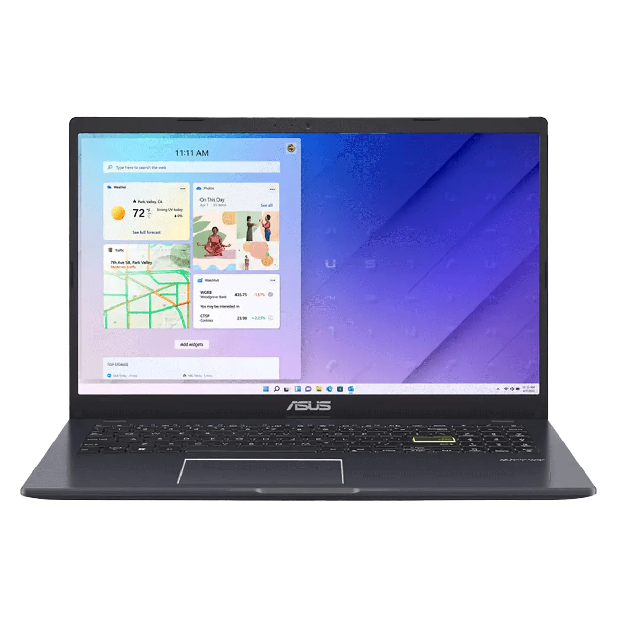 لپ تاپ ایسوس مدل ASUS E510MA N4020 8GB 256SSD Intel