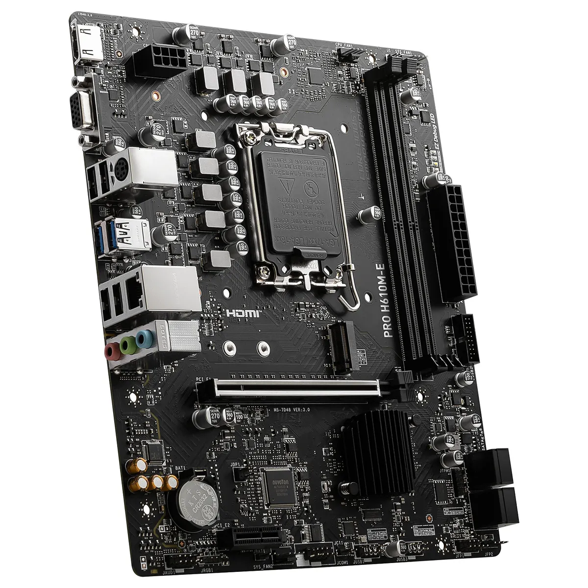 مادربرد ام اس ای مدل MSI PRO H610M-E