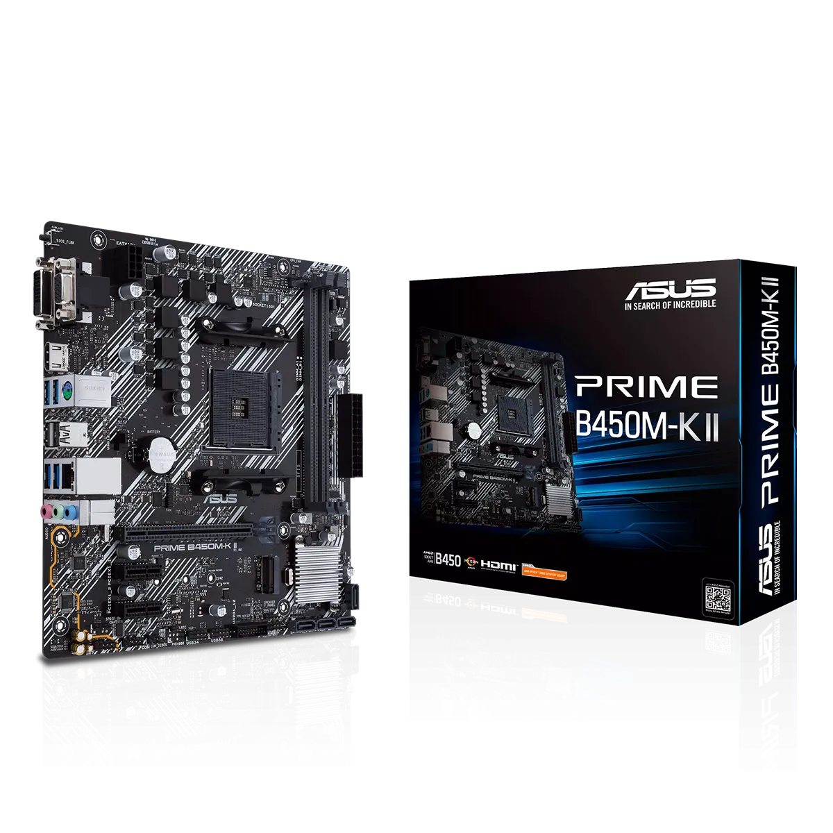 مادربرد ایسوس مدل ASUS PRIME B450M-K II