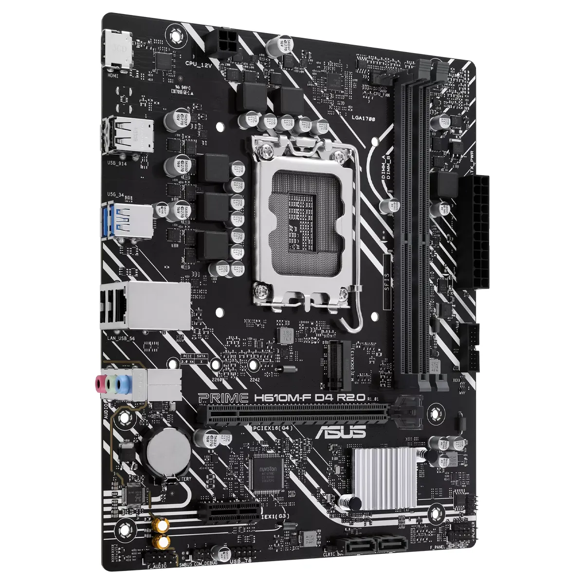 مادربرد ایسوس مدل ASUS PRIME H610M-F D4 R2.0