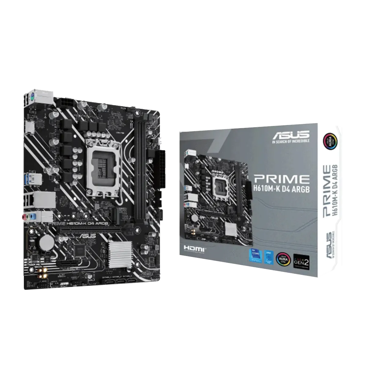 مادربرد ایسوس مدل ASUS PRIME H610M-K D4 ARGB