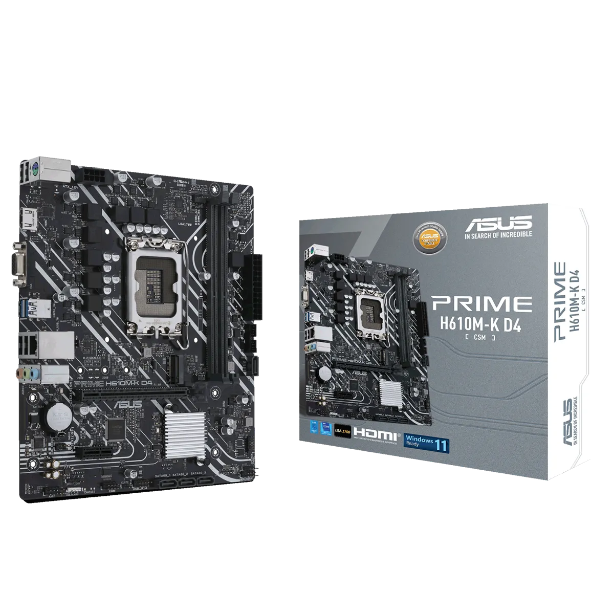 مادربرد ایسوس مدل ASUS PRIME H610M-K D4-CSM