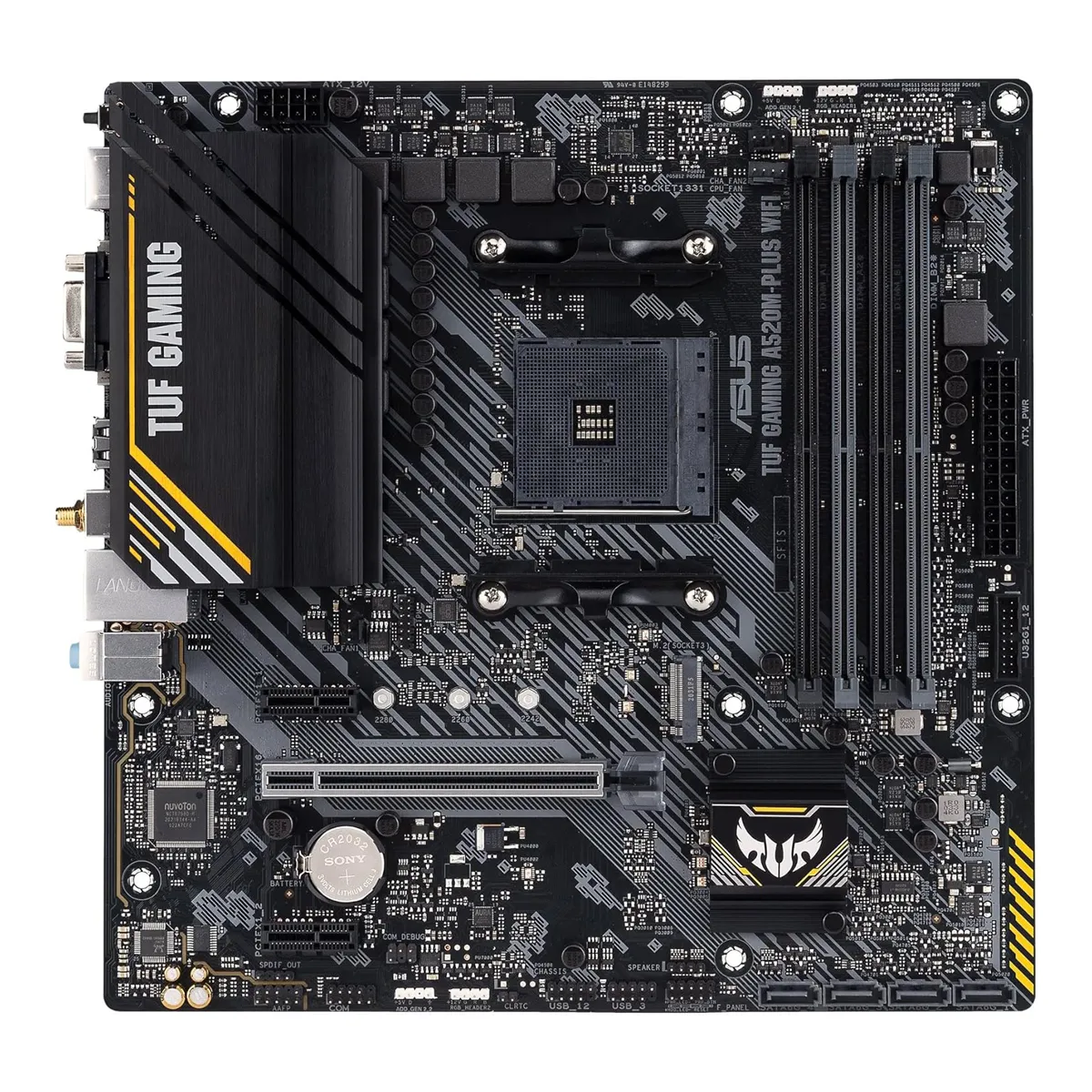 مادربرد ایسوس مدل ASUS TUF GAMING A520M-PLUS WIFI