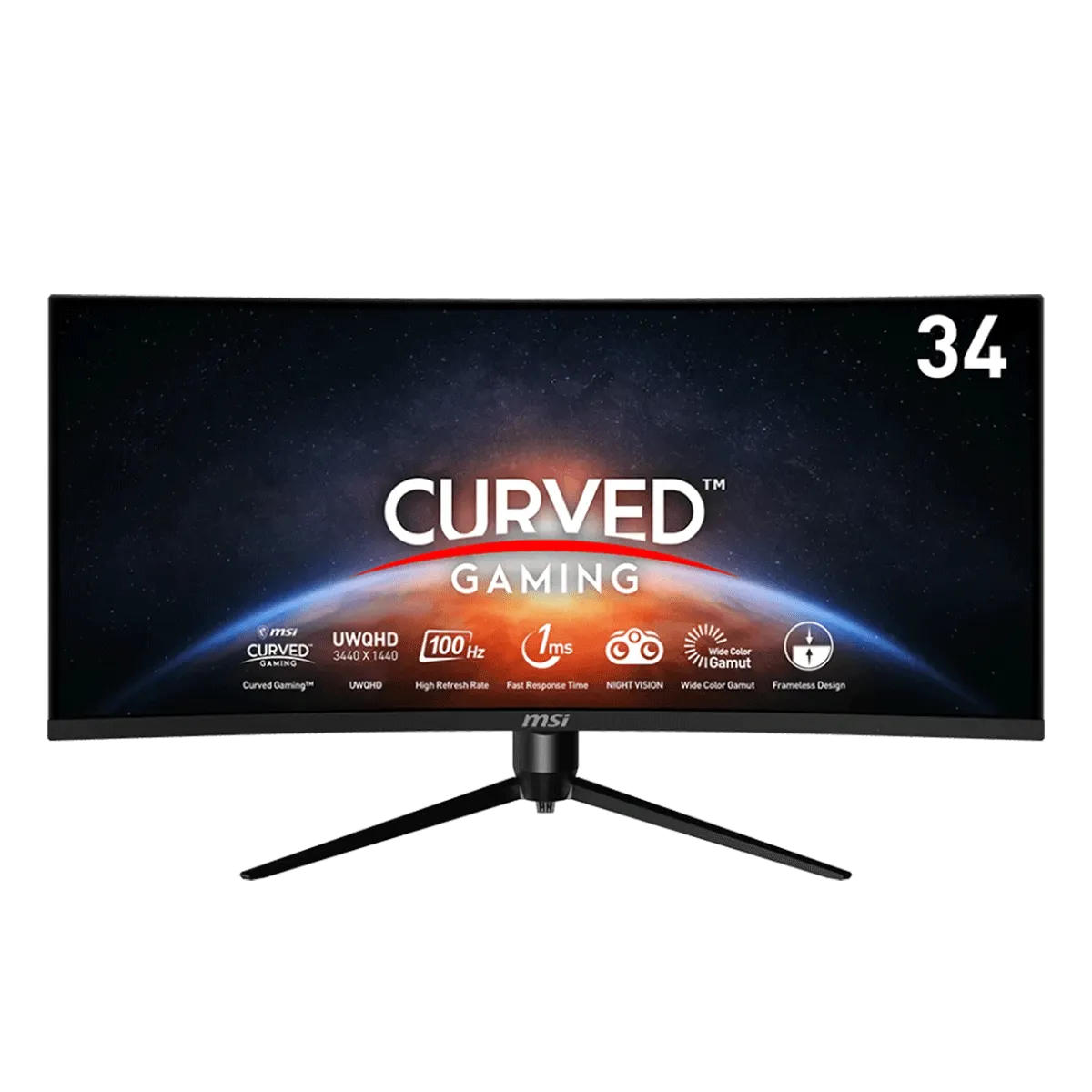 مانیتور ام اس آی مدل MSI MAG 342CQPV