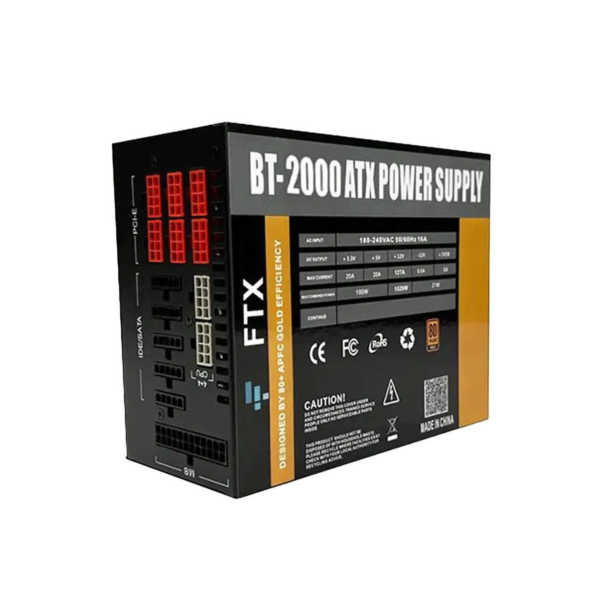 منبع تغذیه اف تی ایکس مدل FTX BT-2000