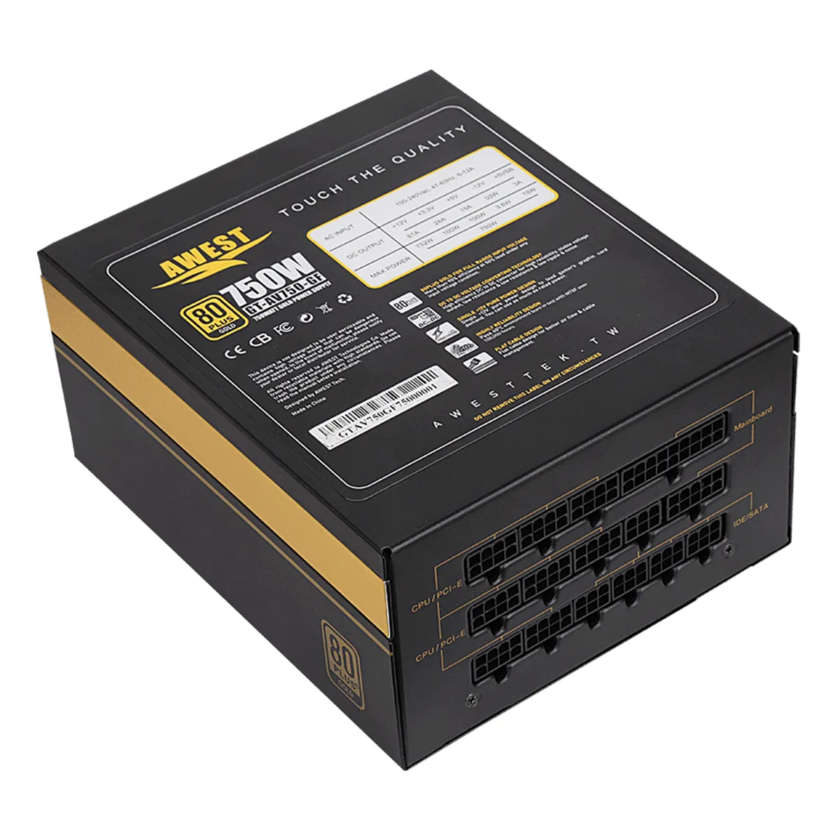 منبع تغذیه اوست مدل Awest AV750-GF