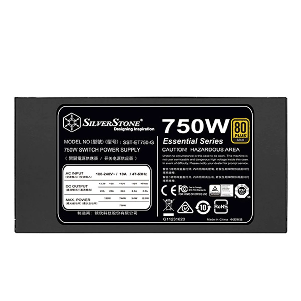 منبع تغذیه سیلور استون مدل SilverStone ET750-G