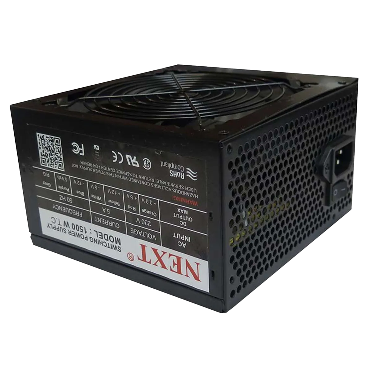 منبع تغذیه نکست مدل Next 1500 W.T.C Big Fan