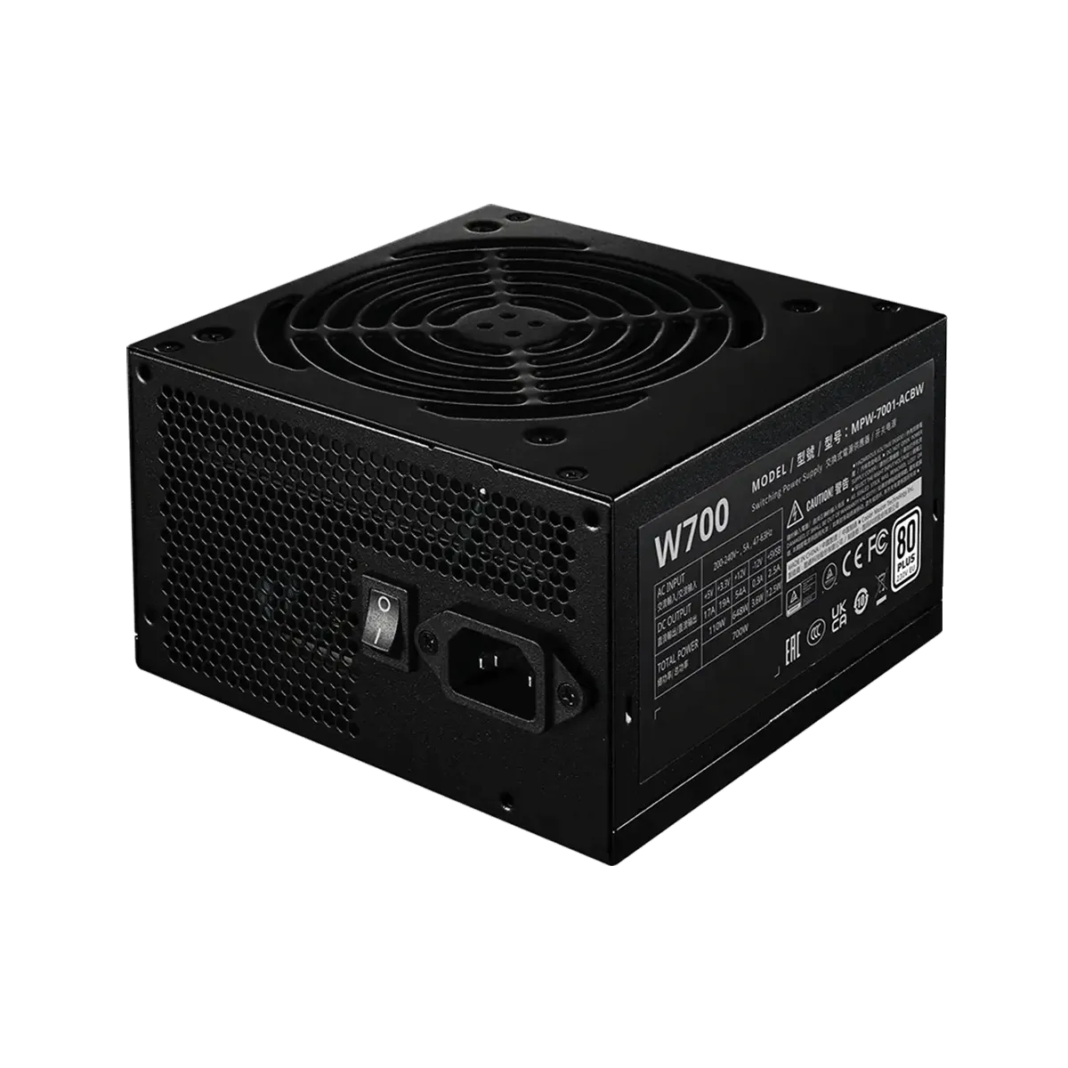 منبع تغذیه کولر مستر مدل Cooler Master ELITE NEX White W700 230V