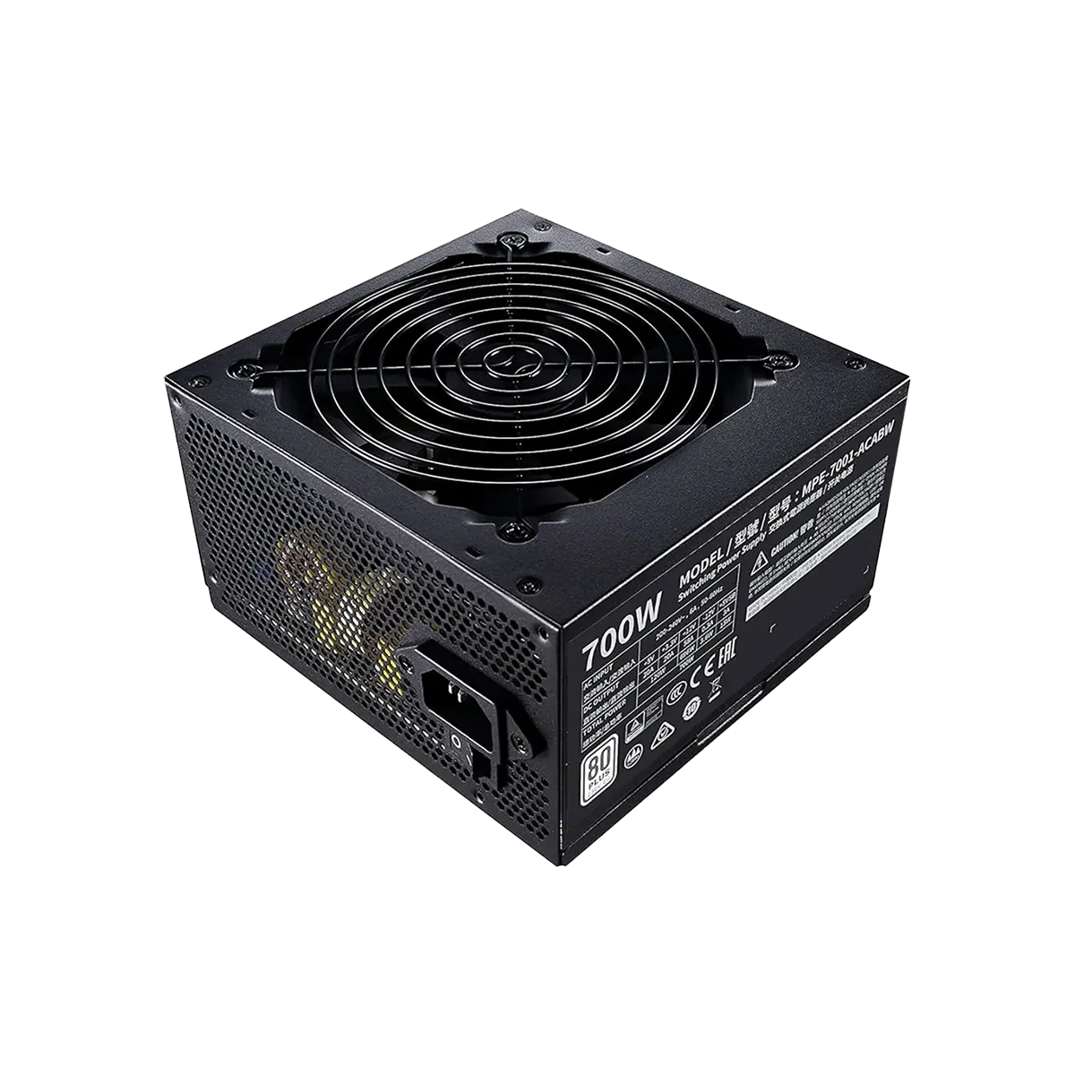 منبع تغذیه کولر مستر مدل Cooler Master MWE 700 White 230V