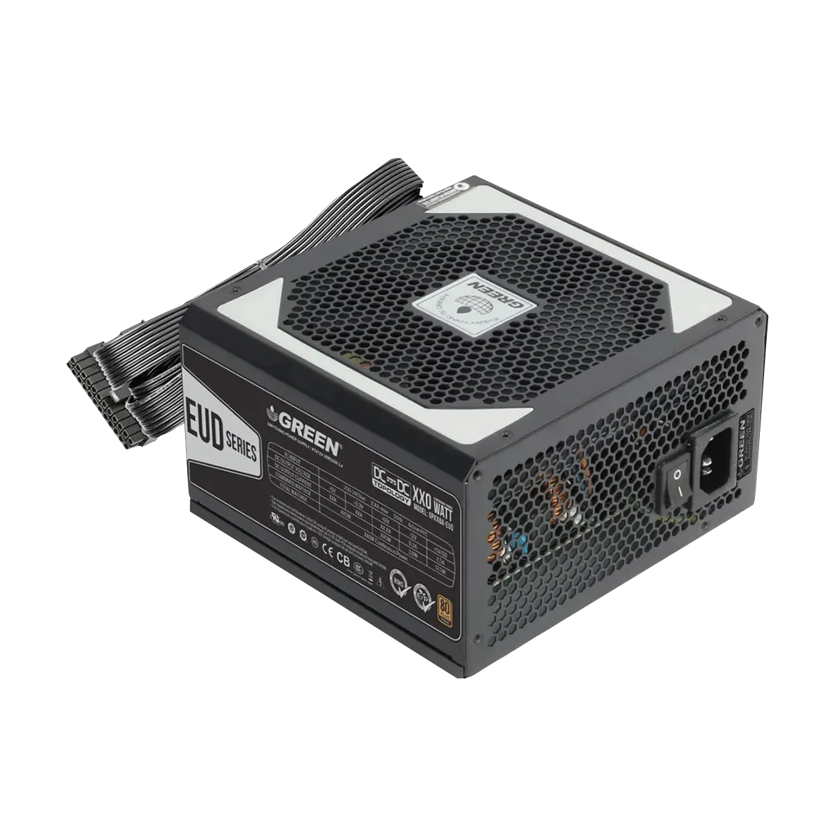 منبع تغذیه گرین مدل GREEN GP480A-EUD
