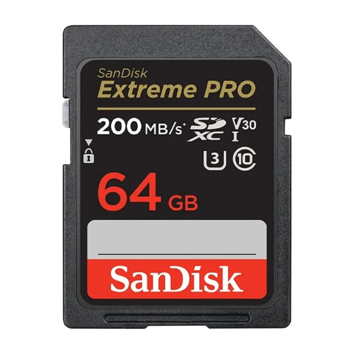کارت حافظه سن دیسک مدل SanDisk Extreme PRO SDXC UHS-I 64GB 200MBs