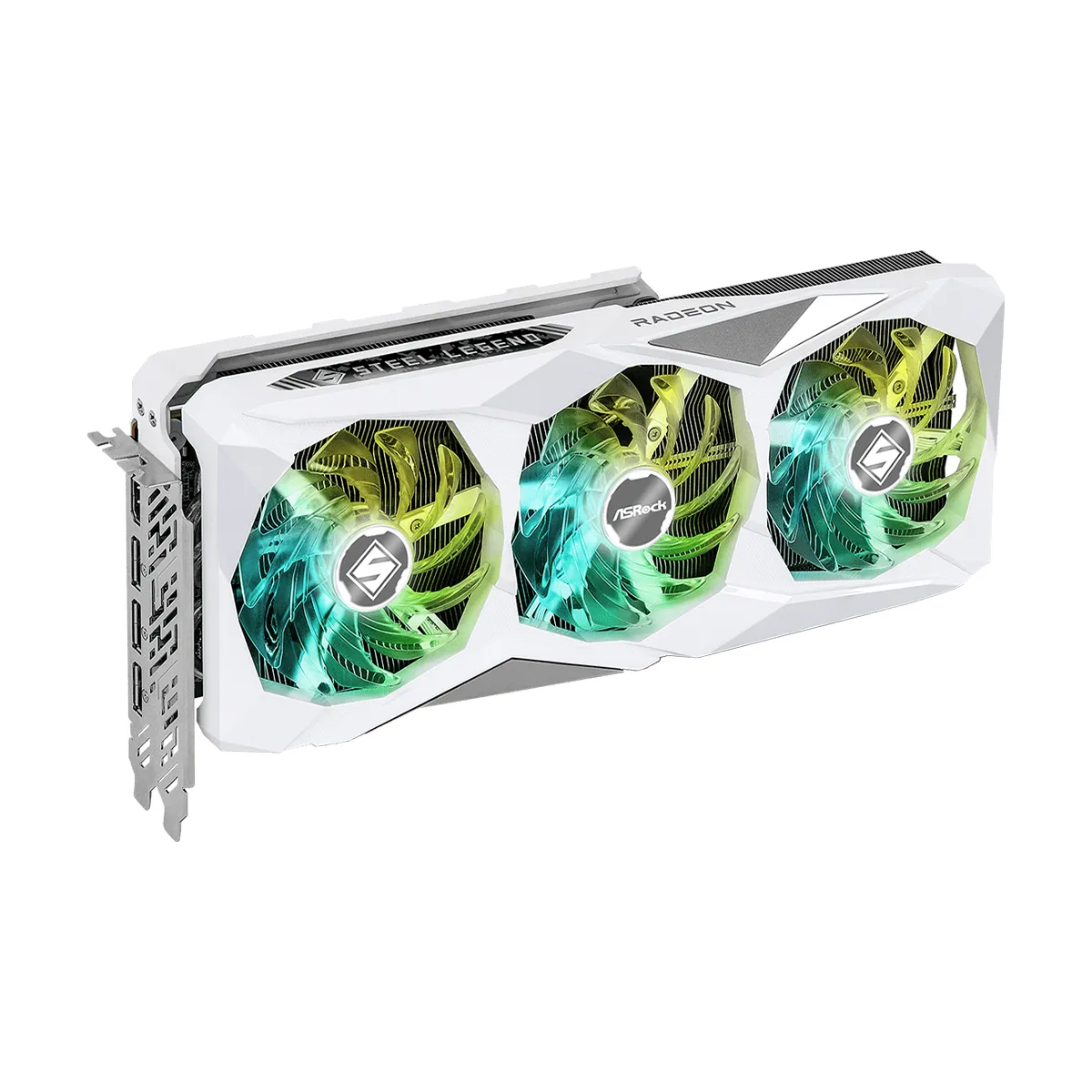 کارت گرافیک ازراک مدل ASRock Radeon RX 7700 XT Steel Legend 12GB OC