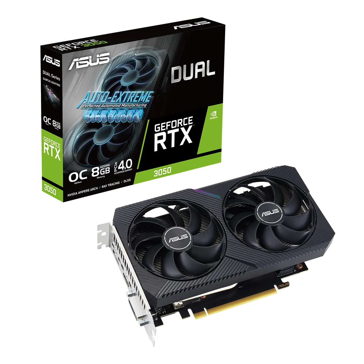 کارت گرافیک ایسوس مدل ASUS Dual GeForce RTX 3050 OC 8G V2