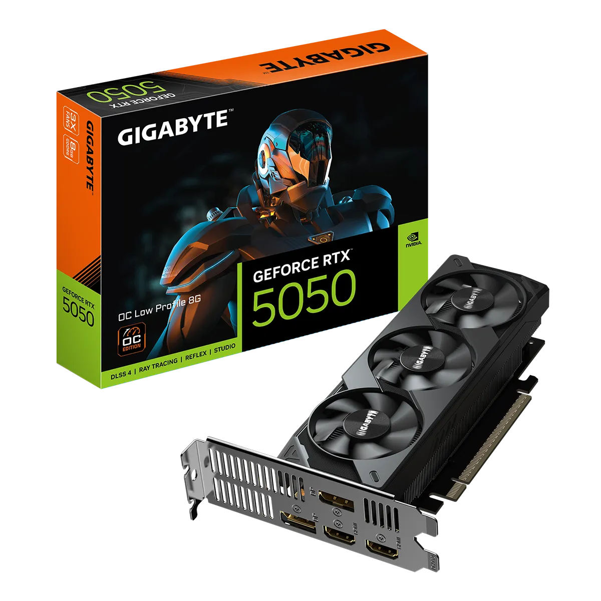 کارت گرافیک گیگابایت مدل GIGABYTE GeForce RTX 5050 OC Low Profile 8G