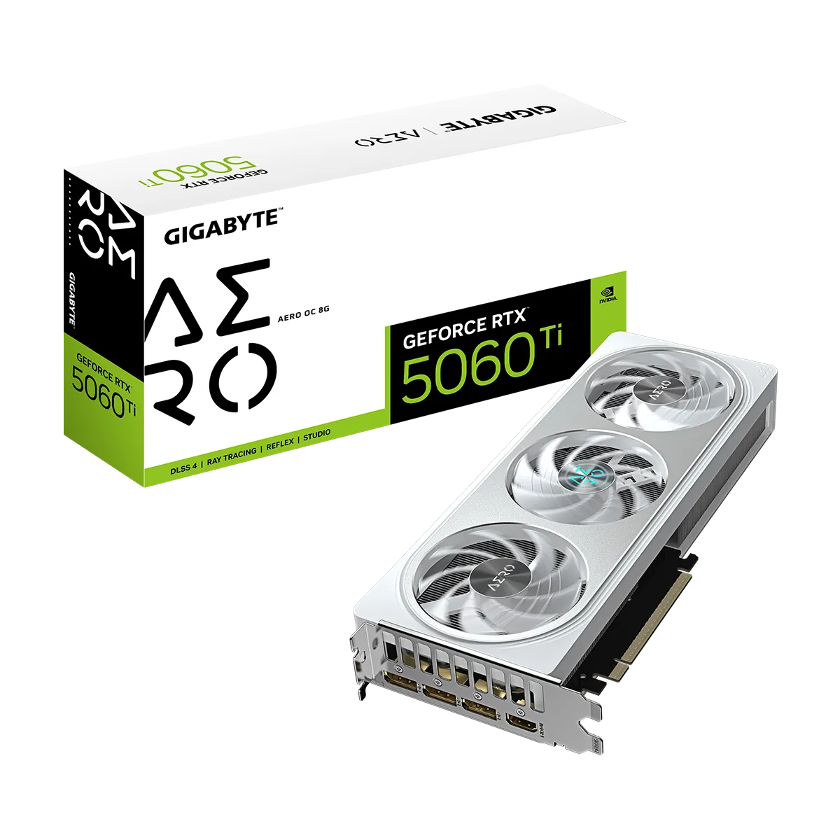 کارت گرافیک گیگابایت مدل GIGABYTE GeForce RTX 5060 Ti AERO OC 16G