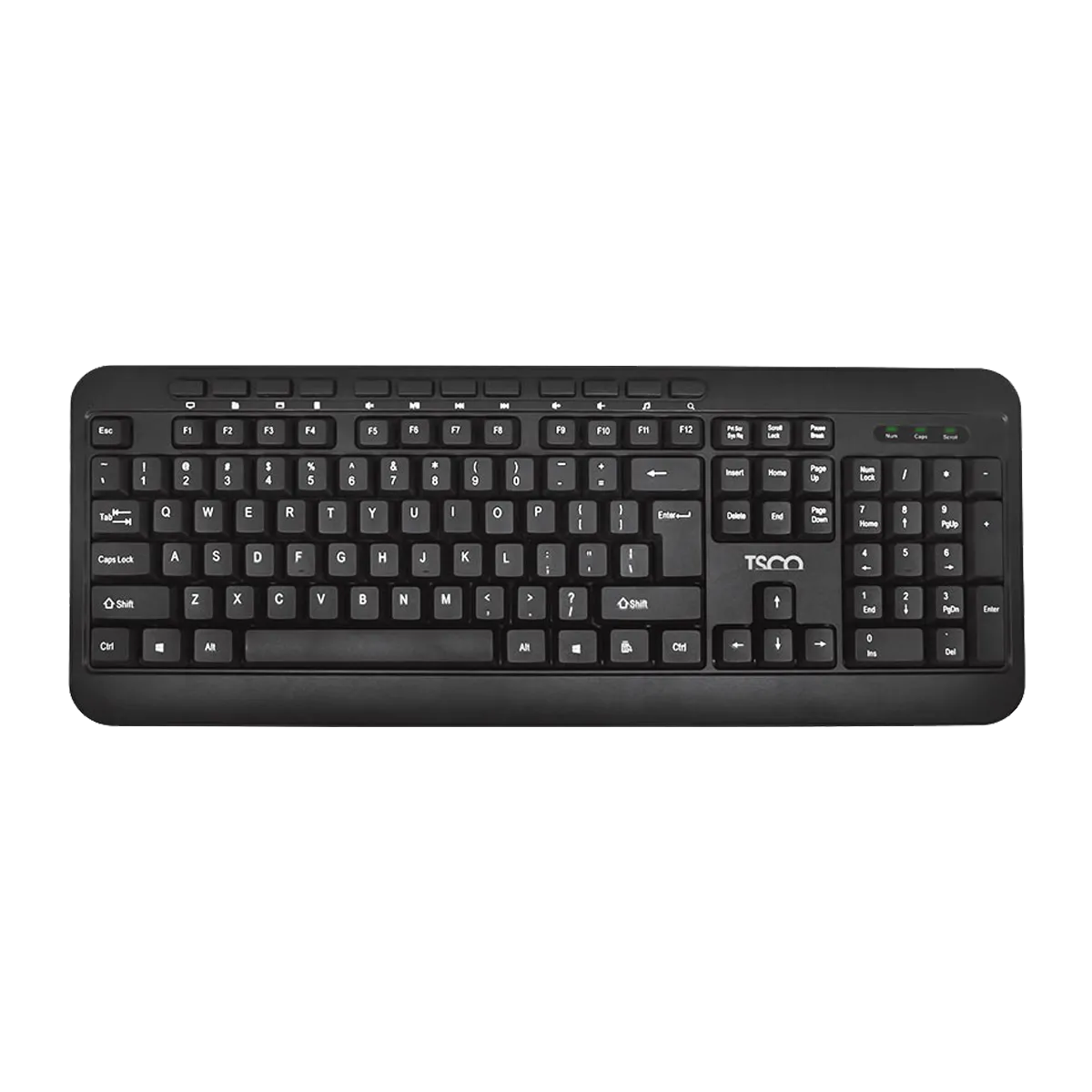 کیبورد با سیم تسکو مدل TSCO TK 8011