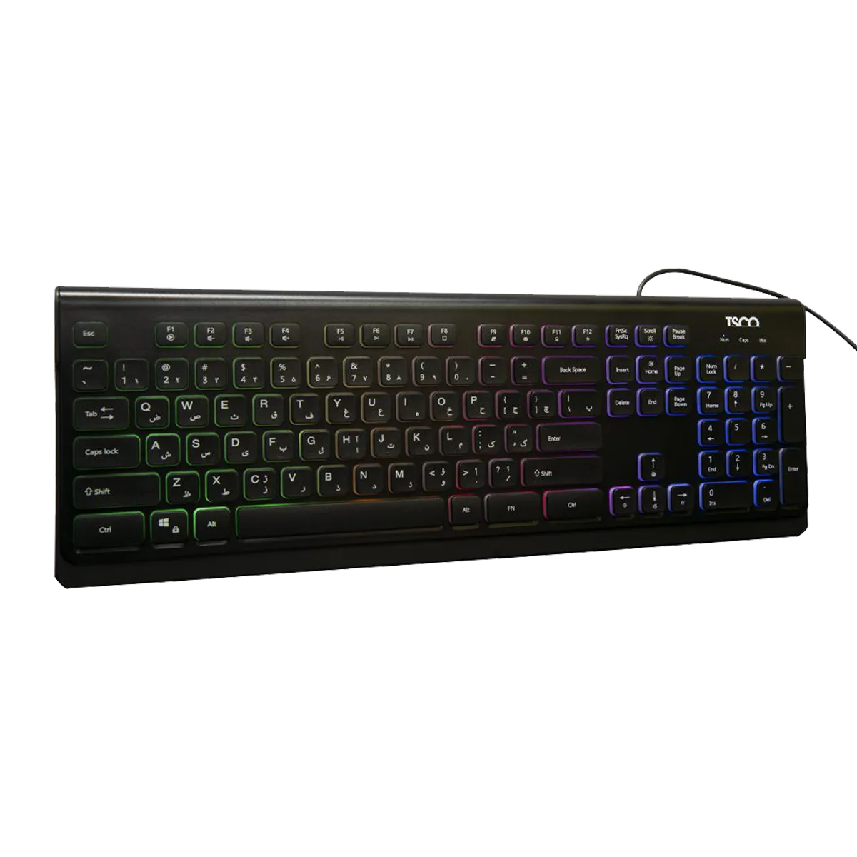 کیبورد با سیم تسکو مدل TSCO TK 8031
