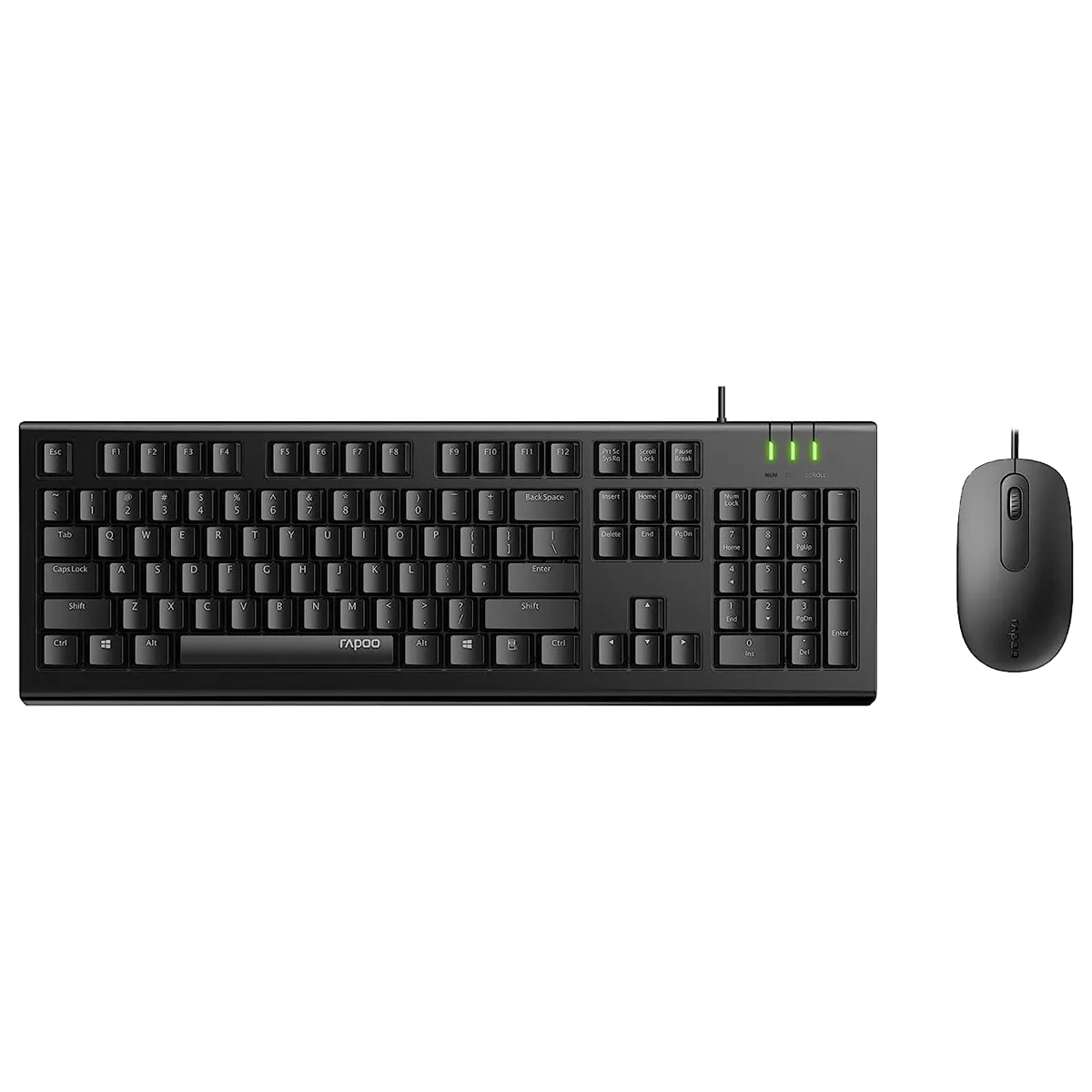 کیبورد و ماوس با سیم رپو مدل Rapoo X120 Pro