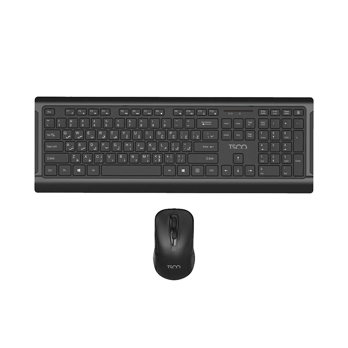 کیبورد و ماوس بی سیم تسکو مدل TSCO TKM 7023W