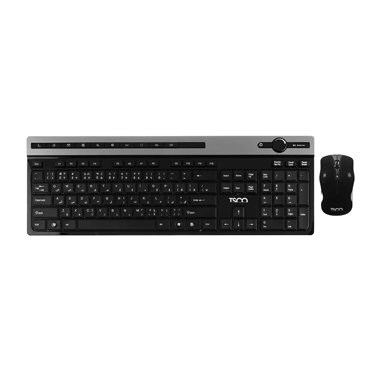 کیبورد و ماوس بی سیم تسکو مدل TSCO TKM 7106W