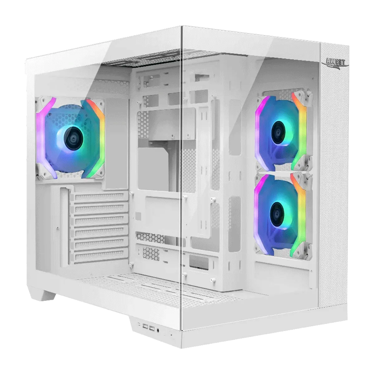 کیس کامپیوتر اوست مدل AWEST GT-AQ12-MW