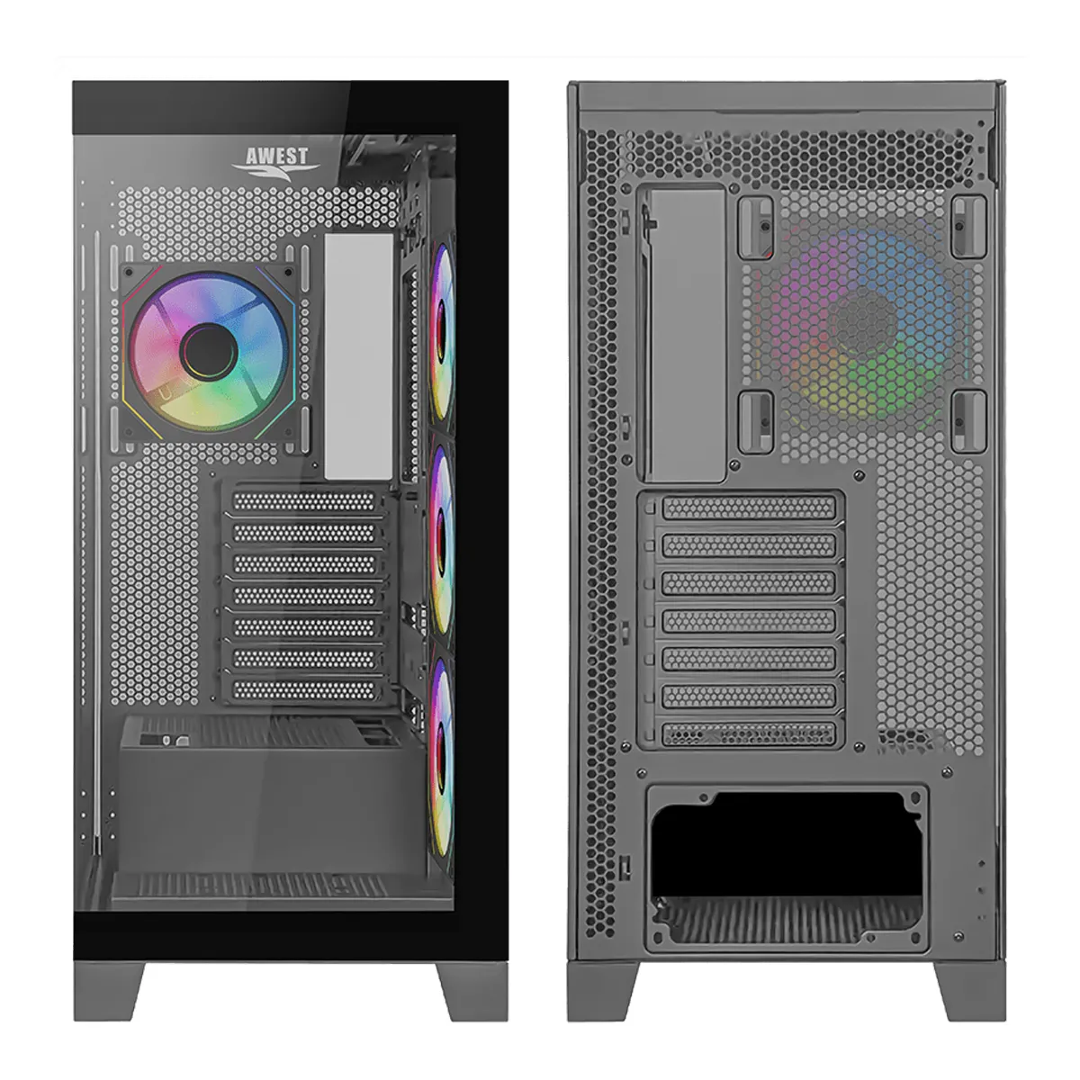 کیس کامپیوتر اوست مدل AWEST GT-AQ16-MB