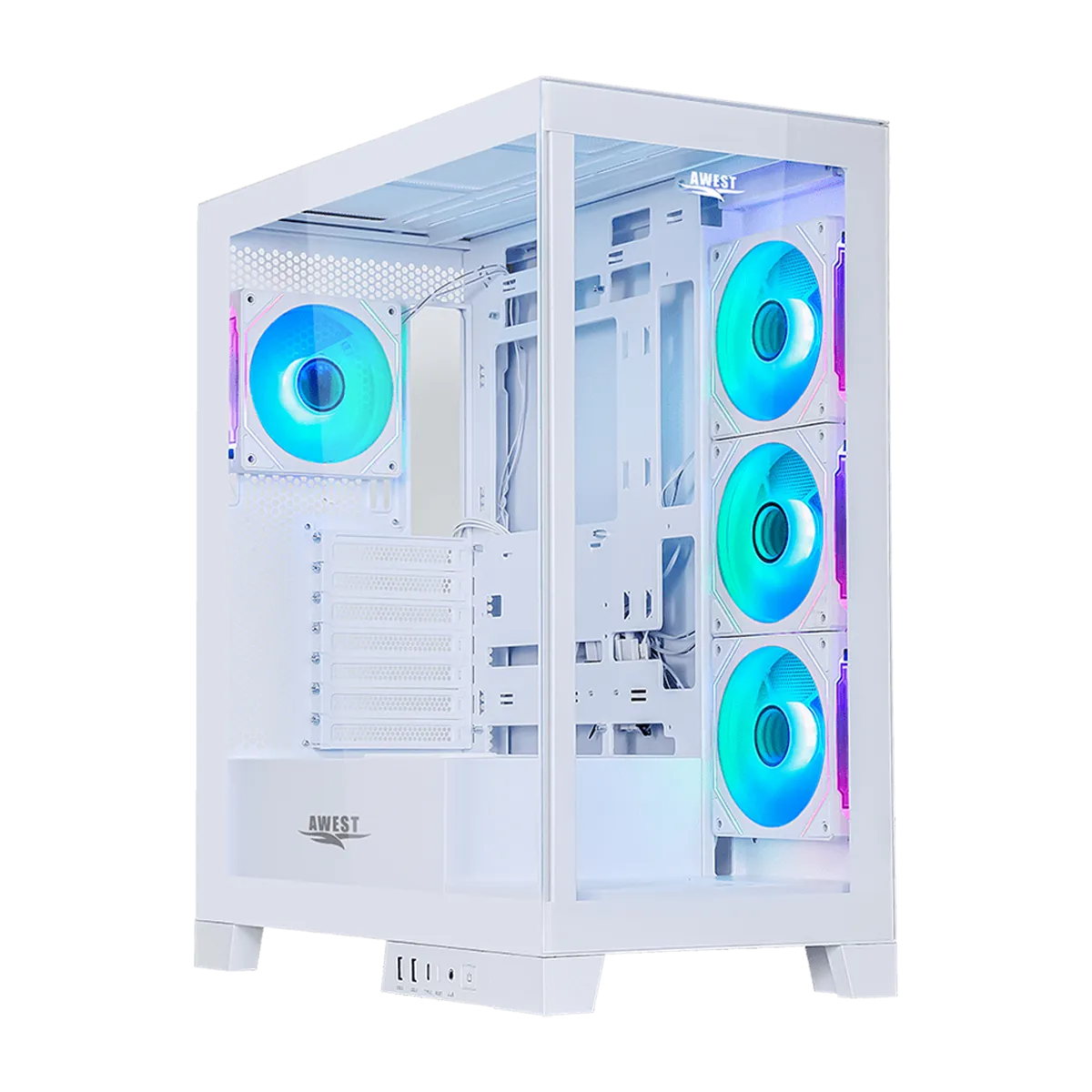 کیس کامپیوتر اوست مدل AWEST GT-AQ16-MW