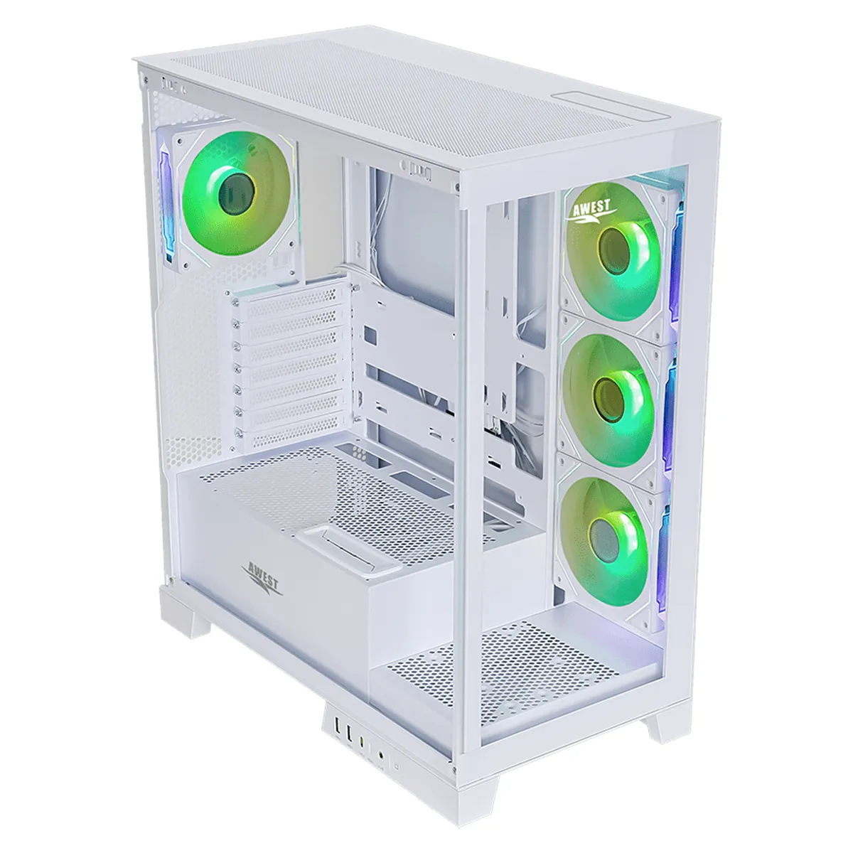 کیس کامپیوتر اوست مدل AWEST GT-AQ16-MW