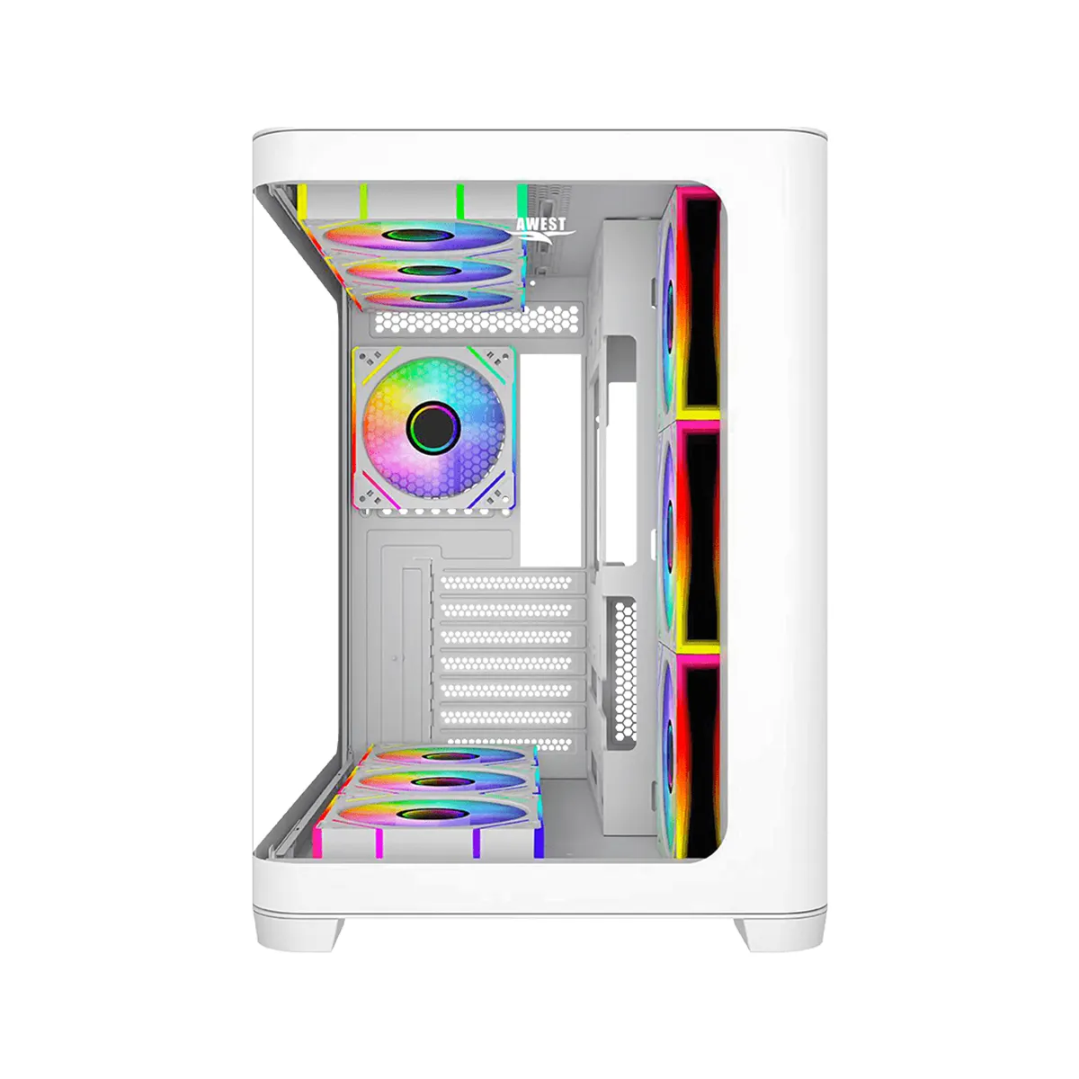 کیس کامپیوتر اوست مدل AWEST GT-AQ18 White