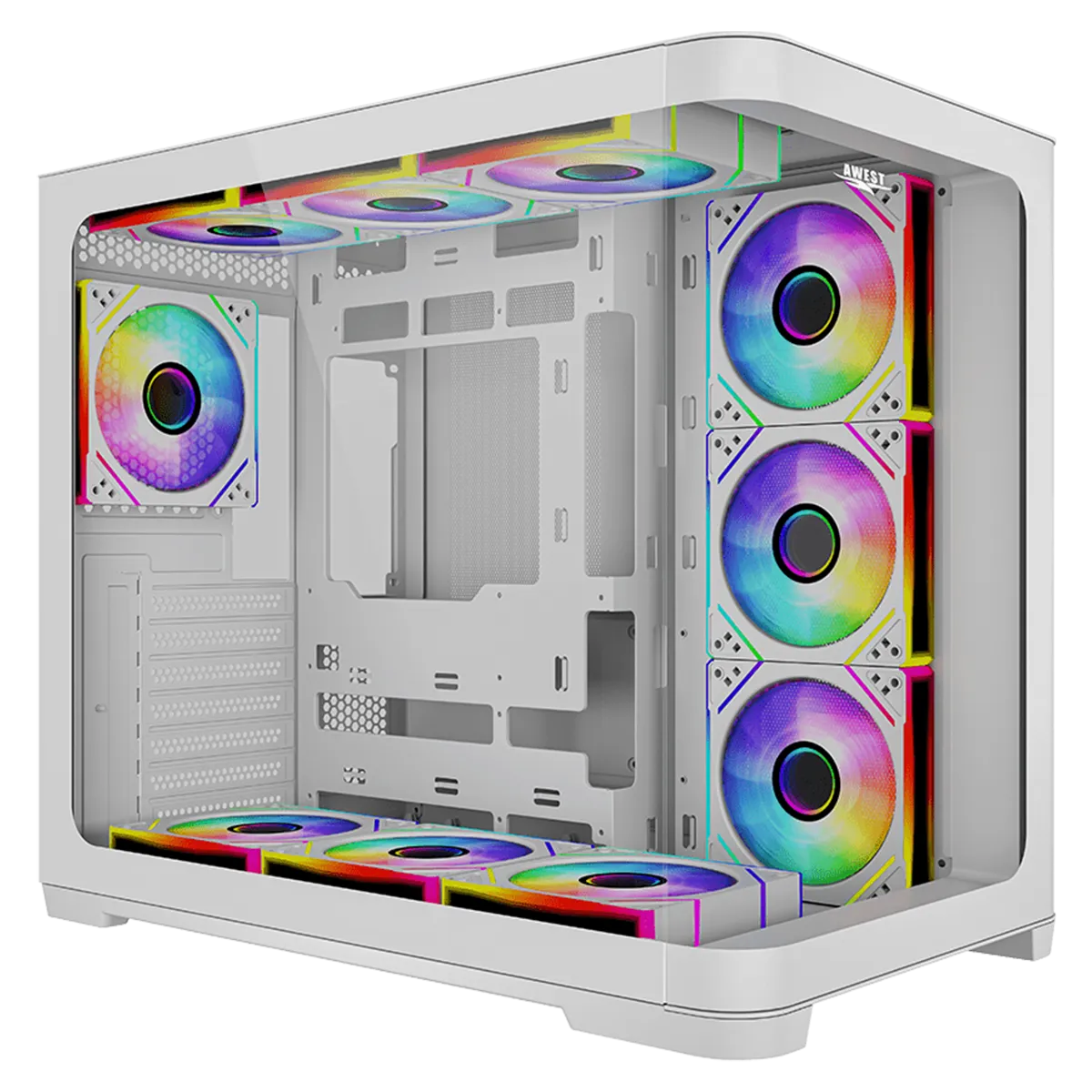 کیس کامپیوتر اوست مدل AWEST GT-AQ18 White