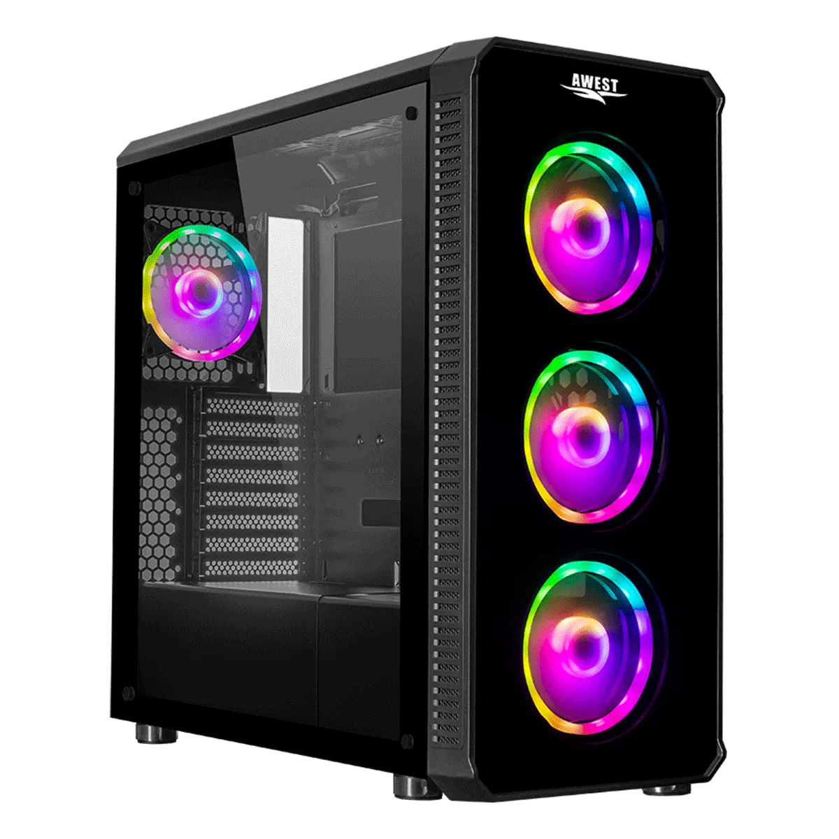 کیس کامپیوتر اوست مدل AWEST GT-AV309-MB