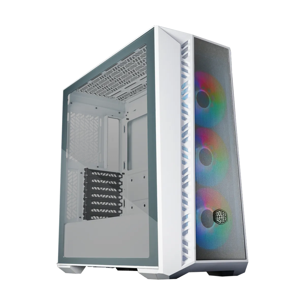 کیس کامپیوتر کولر مستر مدل Cooler Master MasterBox 520 Mesh White