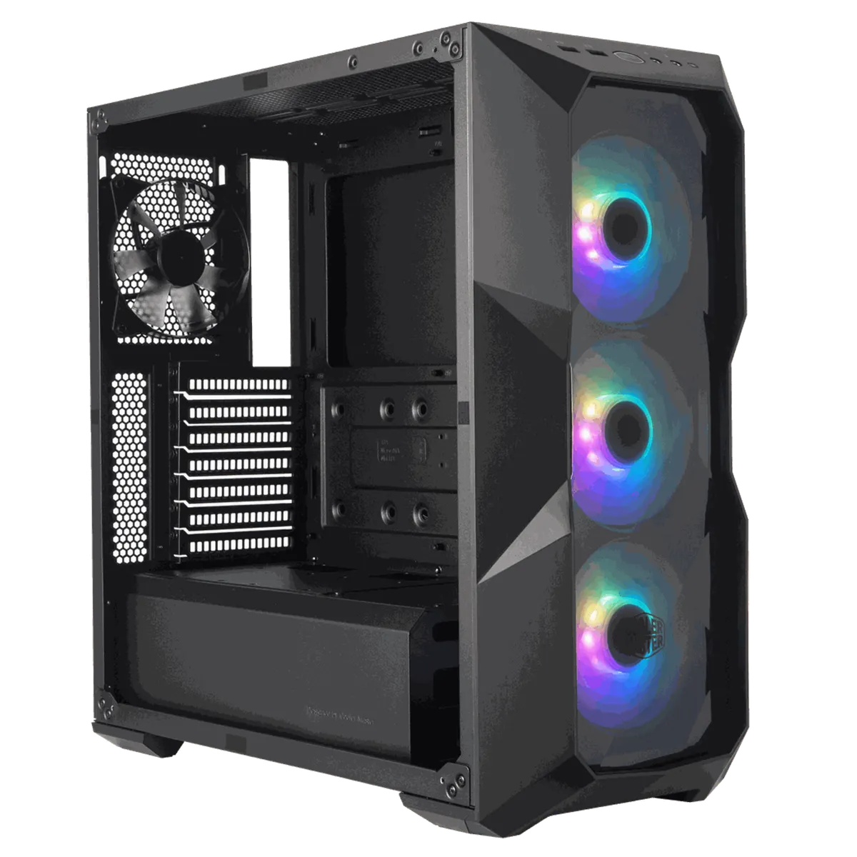 کیس کامپیوتر کولر مستر مدل Cooler Master MasterBox TD500 Crystal