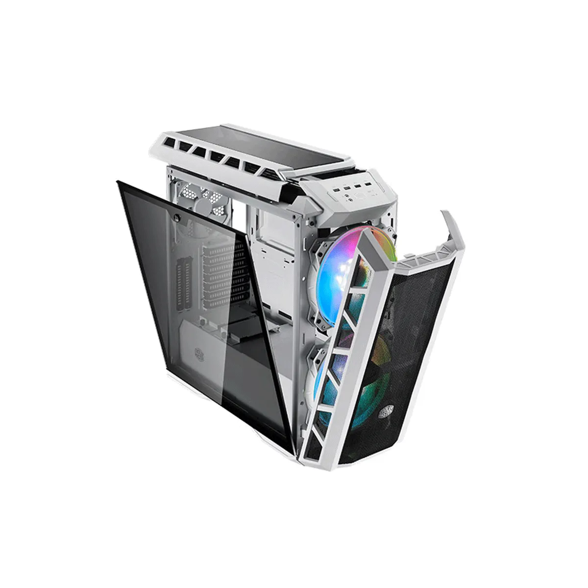 کیس کامپیوتر کولر مستر مدل CoolerMaster MasterCase H500P MESH WHITE ARGB