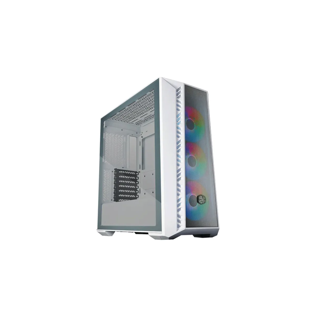 کیس کامپیوتر کولرمستر مدل CoolerMaster MasterBox 520 Mesh White