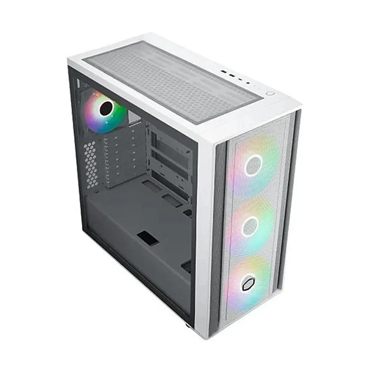 کیس کامپیوتر کولرمستر مدل CoolerMaster MasterBox 600 White