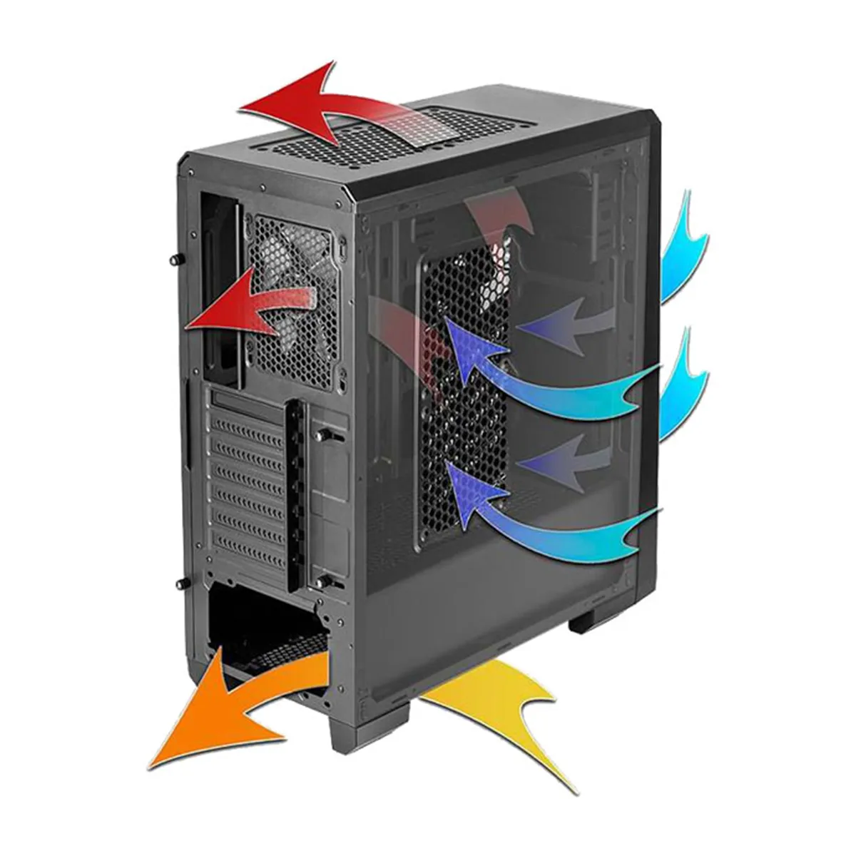 کیس کامپیوتر گرین مدل Green Pars Evo