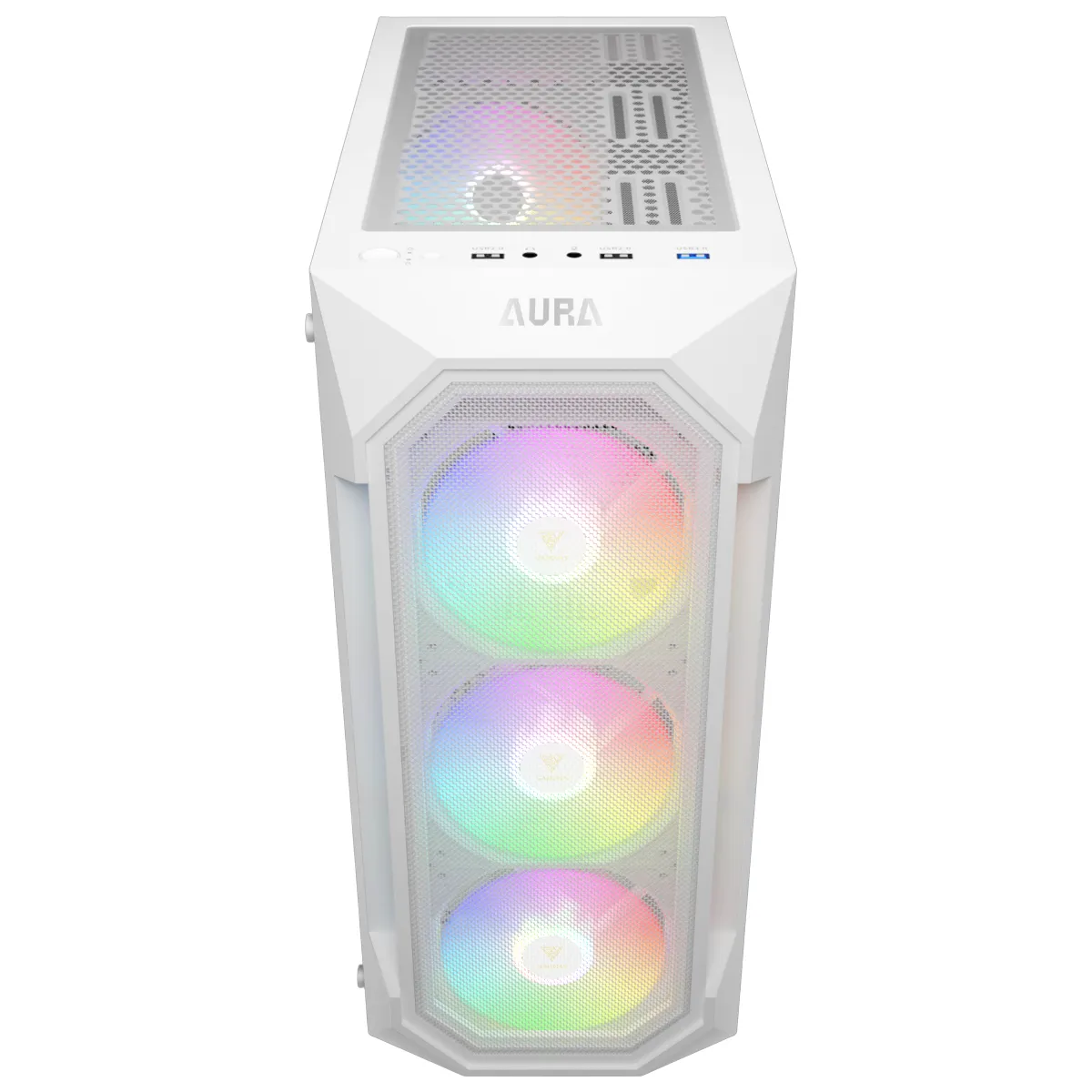 کیس کامپیوتر گیم دیاس مدل GAMDIAS AURA GC1 ELITE WH