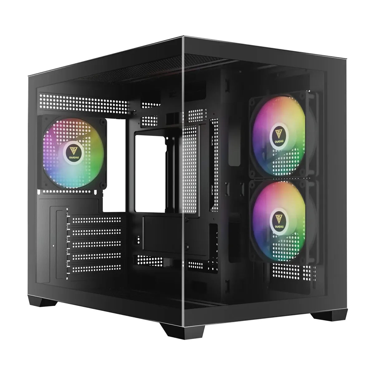 کیس کامپیوتر گیم دیاس مدل GAMDIAS AURA GC10M V2 ARGB